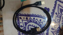 山泽USB2.0数据连接线公对公 双头移动硬盘盒高速传输连接线 笔记本接散热器机顶盒 黑色1米SD-10A 实拍图