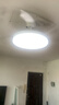TCL照明吊扇灯风扇灯具客厅北欧餐厅卧室简约LED风扇隐形吊扇灯现代 白流云-48寸36W高显三色节能变频 实拍图