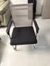 双木马 升级加粗办公椅弓形电脑椅子网布透气麻将椅学生宿舍凳会议座椅 加固［方管］-米色-中背 实拍图