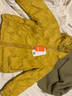 雅鹿2025新款儿童羽绒服短款冬季外穿男童女童中大童宝宝洋气秋冬外套 黄色 130cm 实拍图