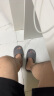 果洛菲（GUOLUOFEI）踩屎感eva拖鞋男女夏季浴室洗澡大码防滑男士凉拖鞋 灰色42-43 晒单实拍图