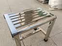 不锈钢定制款各种工具凳矮凳高凳工作台凳子牢固厚实摘菜方凳 26厘米高 实拍图