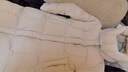 坦博尔羽绒服女士长款鹅绒时尚泡芙冬季高领连帽外套530858D 知春米160 实拍图