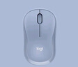 罗技（Logitech）M221 轻音鼠标 无线鼠标 办公鼠标 对称鼠标 带无线微型接收器 雾霭蓝 实拍图