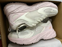 特步女鞋运动休闲老爹鞋秋冬保暖2025新款革网防滑耐磨休闲鞋子女 实拍图