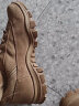 强人男靴3515户外运动靴子反绒牛皮徒步登山训练靴 沙漠短靴 沙色 39 实拍图