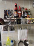 卡贝（cobbe）304不锈钢厨房置物架壁挂双层厨具用品收纳架刀架调料架调味挂件 实拍图