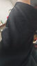 逸阳春季休闲款女高腰显瘦黑色喇叭裤子舒适透气 黑色 30 （131-140斤） 实拍图