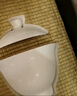 苏氏陶瓷新年礼物羊脂玉茶具套装德化中国白瓷功夫茶具茶杯三才盖碗礼盒装 实拍图