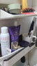 双庆浴室置物架整理架免打孔厨房用品收纳架卫生间壁挂塑料沥水储物架 高颜值置物架两层装 实拍图