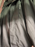 罗蒙（ROMON）三合一冲锋衣男夹克连帽外套女情侣装户外登山服1818黑色L 实拍图