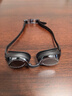 速比涛（Speedo）Cyclone3高清防雾精工镀膜泳镜游泳装备 黑色/银色 实拍图