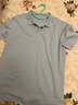 京东京造【100系列云感速干】运动短袖Polo衫男跑步健身户外 浅蓝色2.0  实拍图