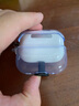 ESCASE airpods pro二代保护套airpods pro2保护套苹果无线蓝牙耳机防摔防尘硅胶透明 裸机美感挂件小飞机 实拍图