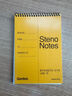 国誉（KOKUYO）【热门商品】螺旋笔记本子Gambol渡边竖翻本线圈速记本6x9寸8mm中央分栏线80张/本6本WCN-S6090 实拍图