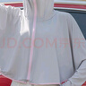 GLO-STORY防晒衣服女 遮阳长袖连帽防晒衫户外防紫外线披肩 WST114059 实拍图