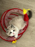 ZEZE猫玩具逗猫棒耐咬猫咪玩具自嗨解闷猫猫用品大全耐磨毛绒玩具 实拍图
