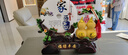 礼之源 招财葫芦平安扣摆件 天然玉石工艺品 家居客厅玄关酒柜装饰品 大号沙金色福禄平安扣家和万事兴 实拍图