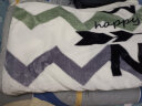 南极人毛毯冬天加厚拉舍尔毛毯 双层保暖毯子空调毯沙发盖毯 180*220cm 实拍图
