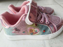 芭比童鞋女童春秋公主风低帮板鞋儿童女孩时装运动鞋DA5355粉色27码 实拍图