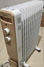 美的（Midea）【金缕衣】取暖器家用/电暖器/电暖气/加湿烘衣/13片全屋大面积取暖器/电热油汀取暖器NY2213-18GW 实拍图