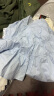 UR夏季新款女装时尚多巴胺娃娃衫短袖罩衫衬衫UWU240062 天蓝 M 实拍图