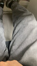 回力裤子男秋季休闲裤男宽松阔腿裤百搭直筒裤运动长裤灰色M 实拍图