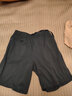 舒雅【棉汉麻裤】男士亲肤透气五分裤休闲家居裤 中裤 实拍图
