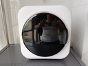 奥特优（AOTEYOU）内裤内衣洗衣机双桶小型洗衣机全自动迷你壁挂式洗衣机滚筒婴儿双舱分桶专用洗袜子机神器洗烘一体 玉石白【单舱壁挂】不锈钢滚筒|洗烘一体 实拍图