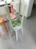 奥伦福特 凳子家用塑料凳子客厅圆凳餐椅餐凳高凳板凳胶凳加厚可叠放凳子 加厚四把装-橙绿粉蓝 实拍图