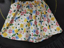 ASK JUNIOR女童裤子2025夏中大童碎花满印短裤小清新裙裤沙滩风 花色 170 实拍图