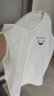 浪莎（LangSha）儿童背心男童夏季薄款棉质背心宝宝T恤内衣打底衫2件装 白+蓝150 晒单实拍图