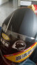 戈凡电动摩托车头盔男女士3C认证安全帽四季款电瓶车机车成人冬季头盔 K7围脖款黑色 实拍图