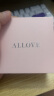 ALLOVE莫比乌斯环情侣戒指男女求婚银对戒520情人节礼物送女友老婆生日 实拍图