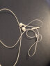 魅蓝魅族lifeme 有线耳机3.5mm接口 半入耳式音乐耳机 三键线控带麦 防缠绕设计 适用电脑笔记本手机 实拍图