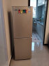 格力（GREE）（GREE）晶弘185升冰箱迷你小型两门电冰箱节能低噪大冷冻力宿舍租房冷藏办公室用冰箱 185升（时代金） 实拍图