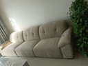 法莎蒂布艺沙发客厅现代简约直排三人位复古奶油云朵沙发雪尼尔 3.3米单扶单+单+单扶单 【时尚版雪尼尔婴儿绒】 实拍图