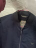 七匹狼夹克男秋季棒球领外套男士商务通勤简约单茄克衫防风衣男装棒球服 藏青-25新款升级三防抗静电 L (170) 实拍图