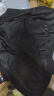 罗蒙（ROMON）外套男时尚夹克男士行政商务休闲立领棒球服上衣男黑色L 实拍图