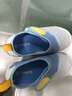 卡特兔童鞋婴儿学步鞋秋季儿童凉鞋软底网面宝宝鞋男女童幼儿园室内鞋 白蓝 29 内长18.0cm 脚长17.0-17.5 实拍图