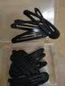 AiChoice加厚磨砂刘海发夹边夹卡子一字发卡碎发短发头饰黑色碎发盘发顶夹 小号黑色12件盒装 实拍图
