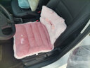 艾布与棉花汽车坐垫冬季毛绒可爱车内垫子单片女车用加厚保暖靠背一体式座垫 猪猪-【升级加厚】单片 实拍图