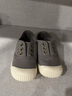 TOPSTAR儿童布鞋帆布鞋男童女童幼儿园小白鞋室内鞋软底宝宝鞋 5032 深灰 27 内长165mm 脚长150-15mm 实拍图