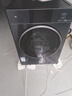 松下（Panasonic）洗烘一体空气洗线屑清洁10kg超薄变频滚筒洗衣烘干机彩屏自动投放水氧泡沫净光动银除菌 XQG100-N1KD7 实拍图