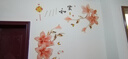 3D立体墙贴中国风自粘卧室客厅玄关墙面装饰贴纸背景墙贴画墙纸 6.家和富贵花 特大 实拍图