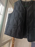 雪中飞羽绒服男士圆领鸭绒马甲秋冬商务休闲中老年爸爸外穿温暖羽绒背心 标致兰 XL (180) 实拍图