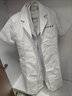 医缘医缘白大褂男女薄款透气修身学生实验服诊所医院大衣工作服印绣字 女修身短袖 XL 实拍图