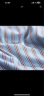 富安娜 四件套床上用品纯棉简约提花套件全棉斜纹床单被套 中性条纹 1.8/2m床适用(被套230*229cm) 实拍图