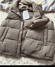 坦博尔秋冬羽绒服短款女士马甲背心90鸭绒休闲保暖外套TD236006 奶茶棕 L (170) 实拍图