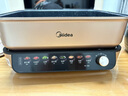 美的（Midea）电火锅 火锅专用锅分体式多功能锅电煮锅涮肉锅火锅锅速沸8L家用多用途锅HGS382702 实拍图